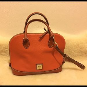 Dooney & Bourke Zip Zip Sachel / tangerine